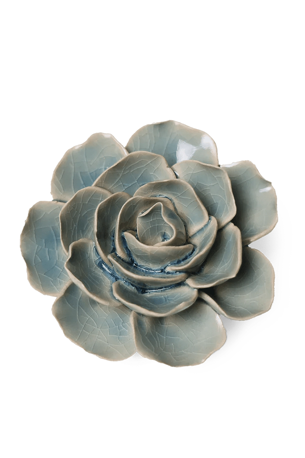 Powder Blue Amandine Ranunculus - English Garden Collection - handmade by Chive Studio Toronto