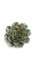 Jungle Green Tea - Rose - handmade by Chive Studio Toronto