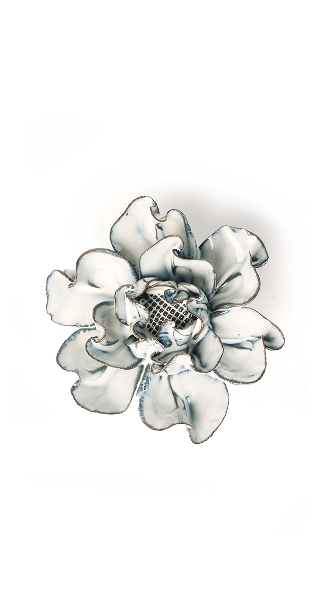 Blue White - Small Hawthorn - handmade by Chive Studio Toronto