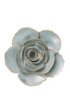 Milk Teal Elegance Ranunculus - France Collection - handmade by Chive Studio Toronto