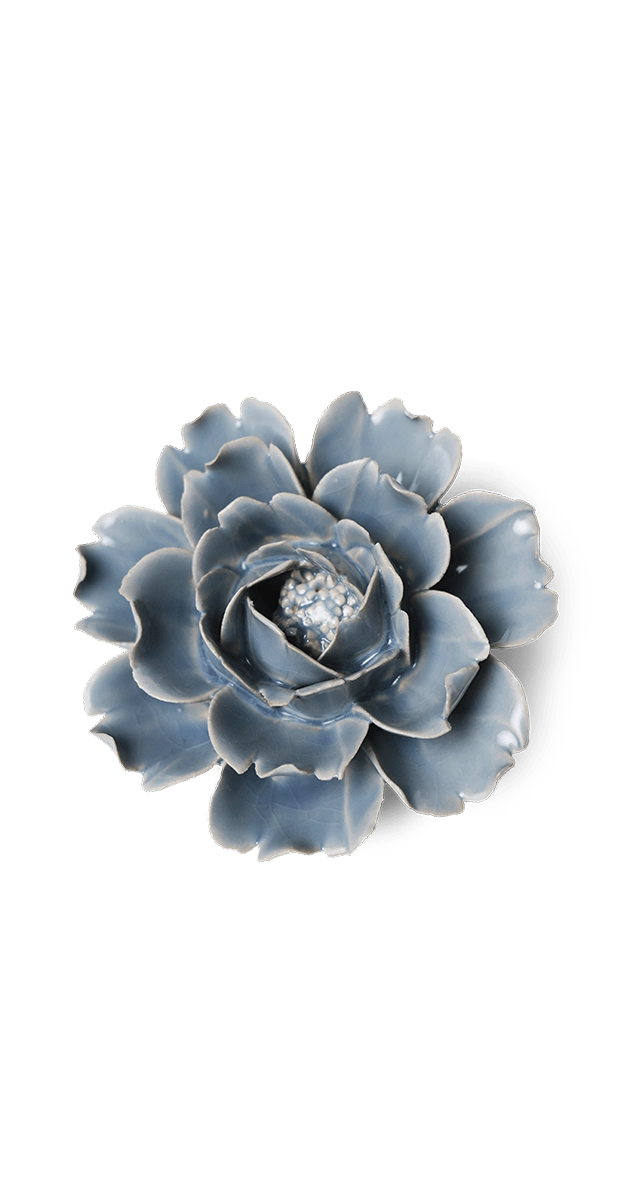 Pastel Blue - Rose - handmade by Chive Studio Toronto