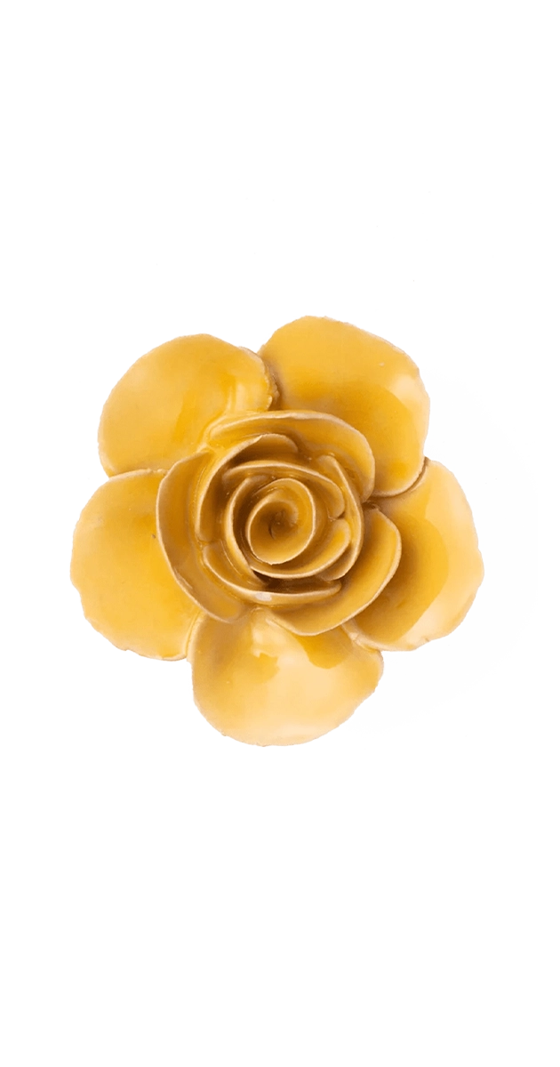 Burnt Yellow - Elegance Ranunculus - handmade by Chive Studio Toronto