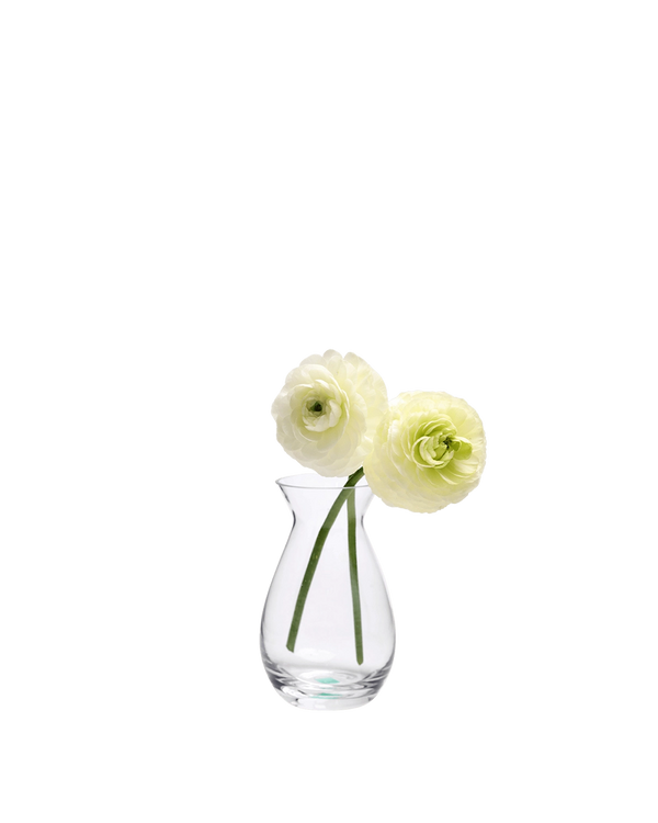 George Glass Clear Bud Vase For Flowers