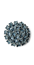 Teal - Flower Medium - handmade by Chive Studio Toronto