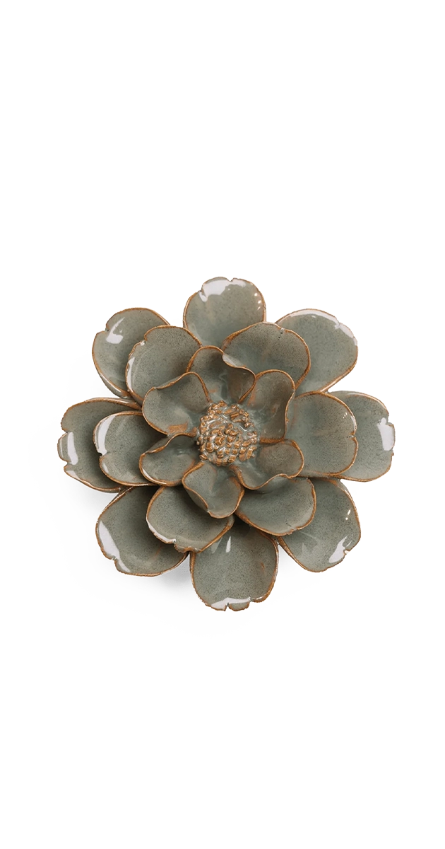 Moss Grey - Oxeye Daisy - handmade by Chive Studio Toronto