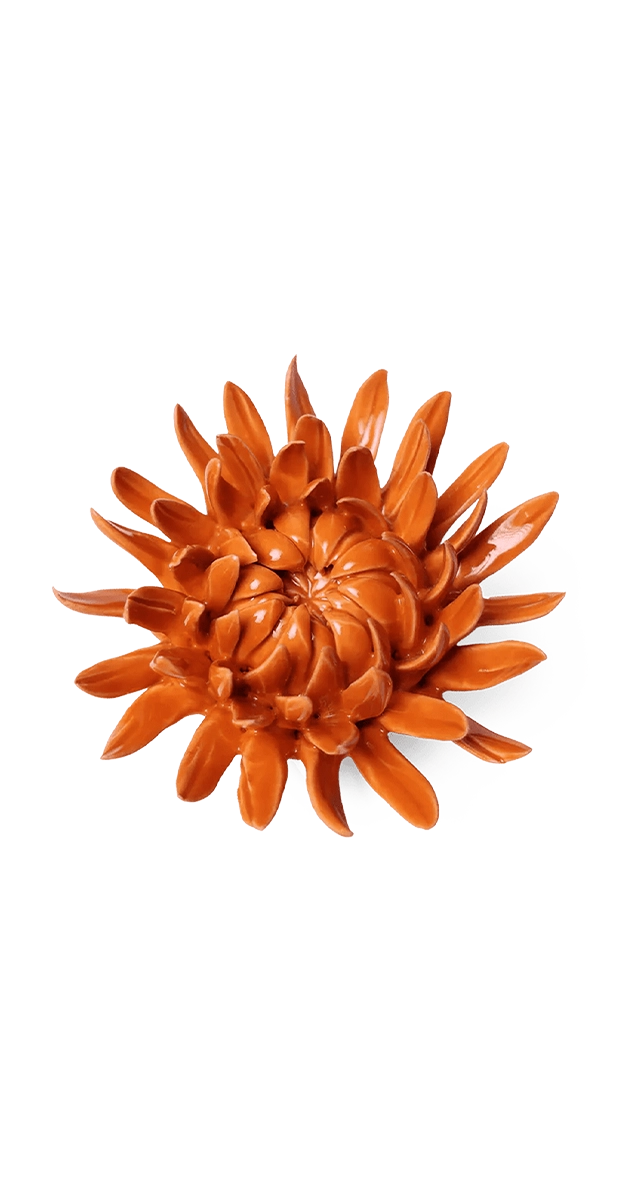 Orange - Sarah Mum - handmade by Chive Studio Toronto