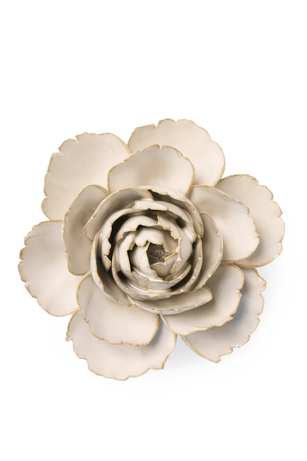 Ivory English Rose - English Garden Collection - handmade by Chive Studio Toronto