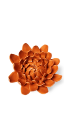 Orange - Dahlia - handmade by Chive Studio Toronto
