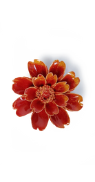 Orange Yellow - Paris Daisy - handmade by Chive Studio Toronto