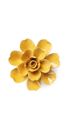 Burnt Yellow - Tahitian Gardenia - handmade by Chive Studio Toronto