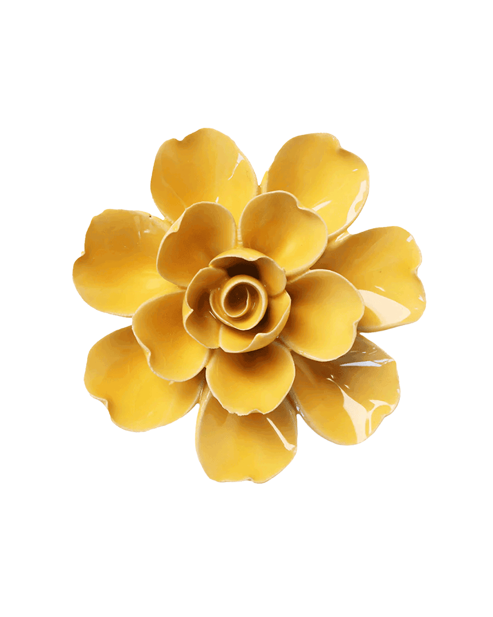 Burnt Yellow - Tahitian Gardenia - handmade by Chive Studio Toronto