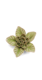 Peridot Green - Maiden Lotus - handmade by Chive Studio Toronto