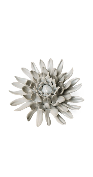 Panache Green Spider Mum Ceramic Wall Flower | Chive Studio