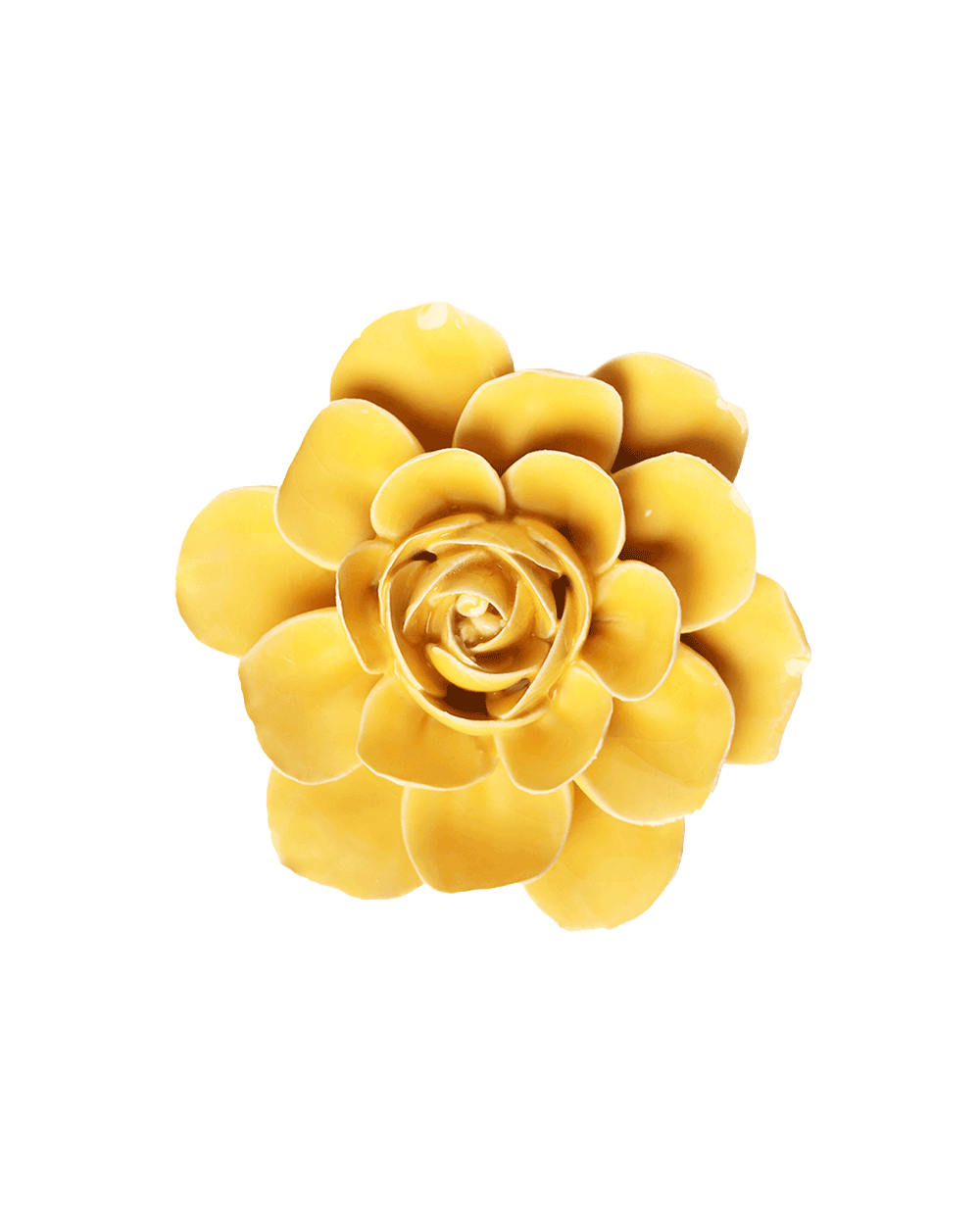 Burnt Yellow - Begonia - handmade by Chive Studio Toronto