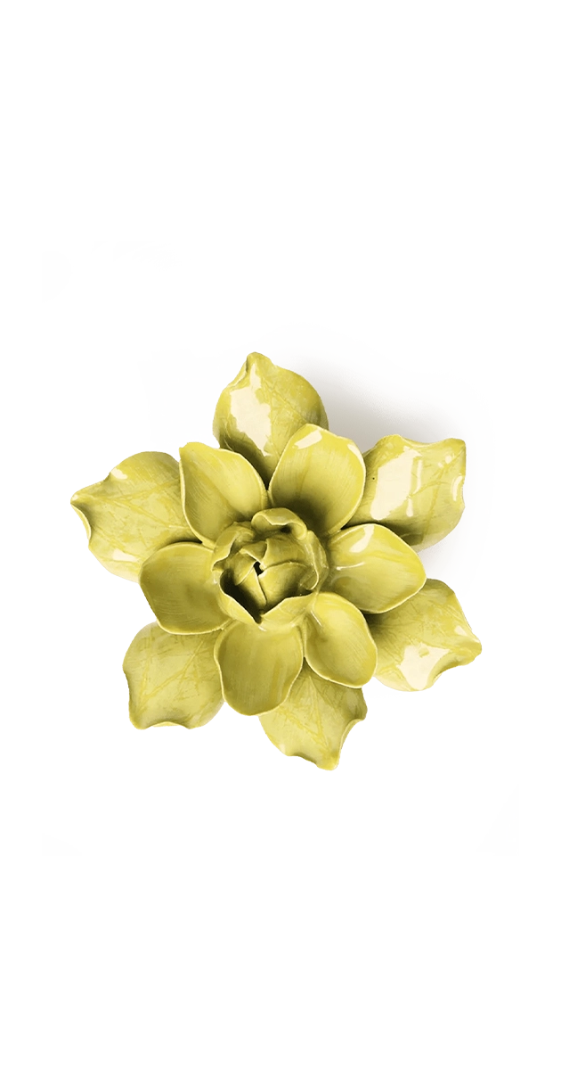 Chartreuse - Columbine - handmade by Chive Studio Toronto