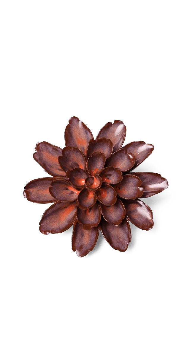 Peach Mocha - Cornflower - handmade by Chive Studio Toronto