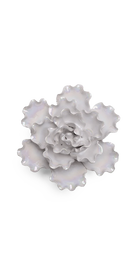 Pearlescent White - Sea Lettuce Medium - handmade by Chive Studio Toronto