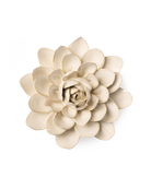 Ivory Snowdrop ceramic wall flower — English Garden Collection — Chive Ceramics Studio