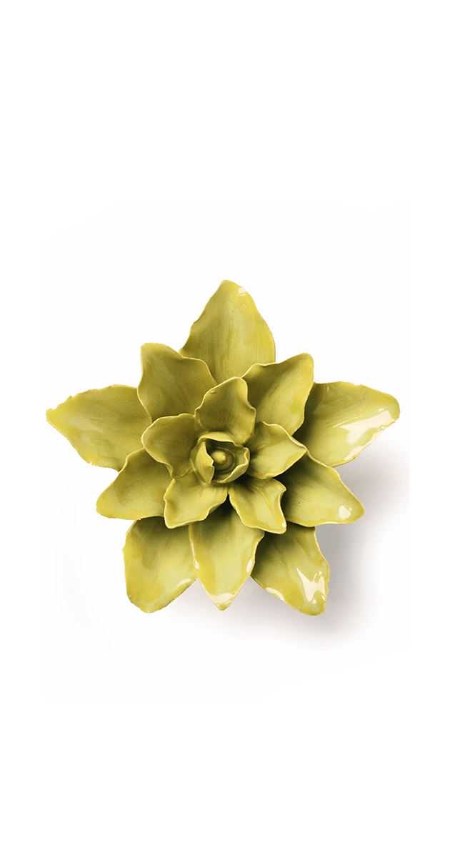 Chartreuse - Tiger Lily - handmade by Chive Studio Toronto