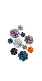 Multicolour - Sea Lettuce - handmade by Chive Studio Toronto
