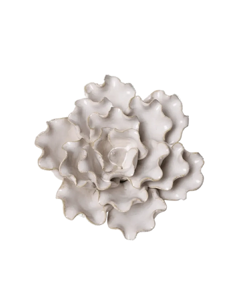 【極美品】stina classic flower off white P 53rd anniversary gift │ White Snowdrop │ Chive Studio