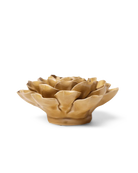 Caramel Charm Peony ceramic wall flower detail view — Chive Ceramics Studio