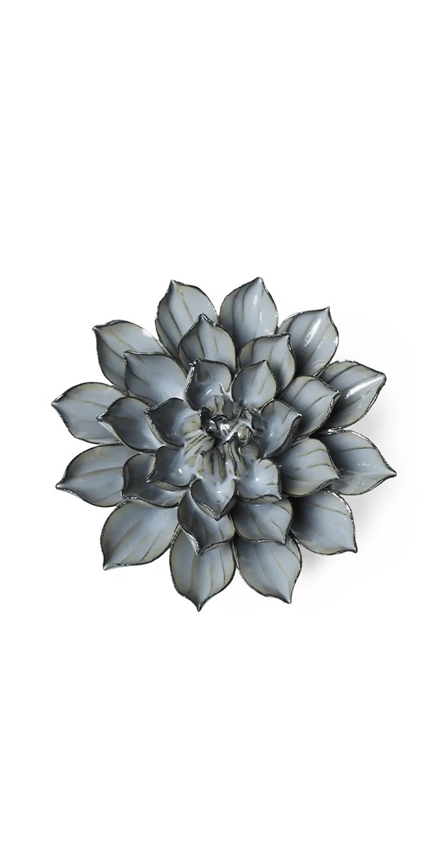 Grey Green - Monch Aster - handmade by Chive Studio Toronto