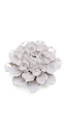 Pearlescent White - Large Flower - handmade by Chive Studio Toronto