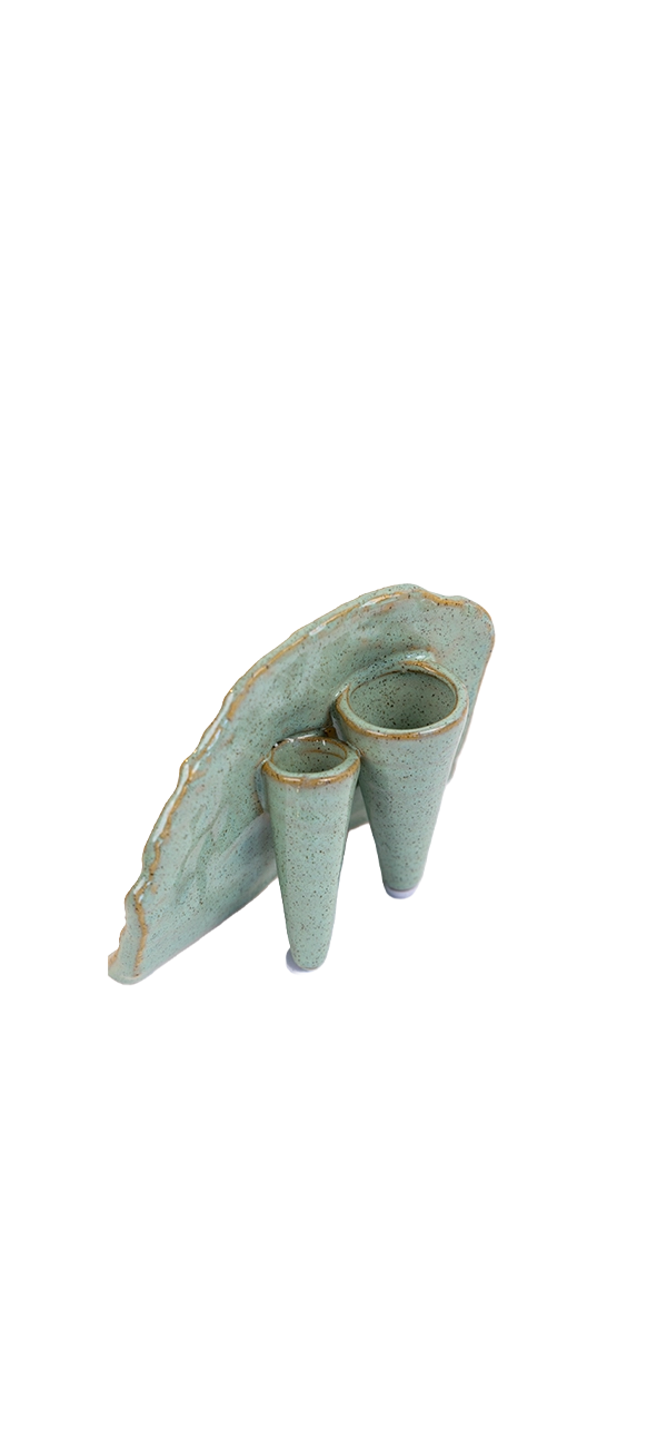 Green - Lotus - handmade by Chive Studio Toronto
