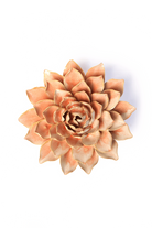 Peach Pink Madonna Azalea - France Collection - handmade by Chive Studio Toronto