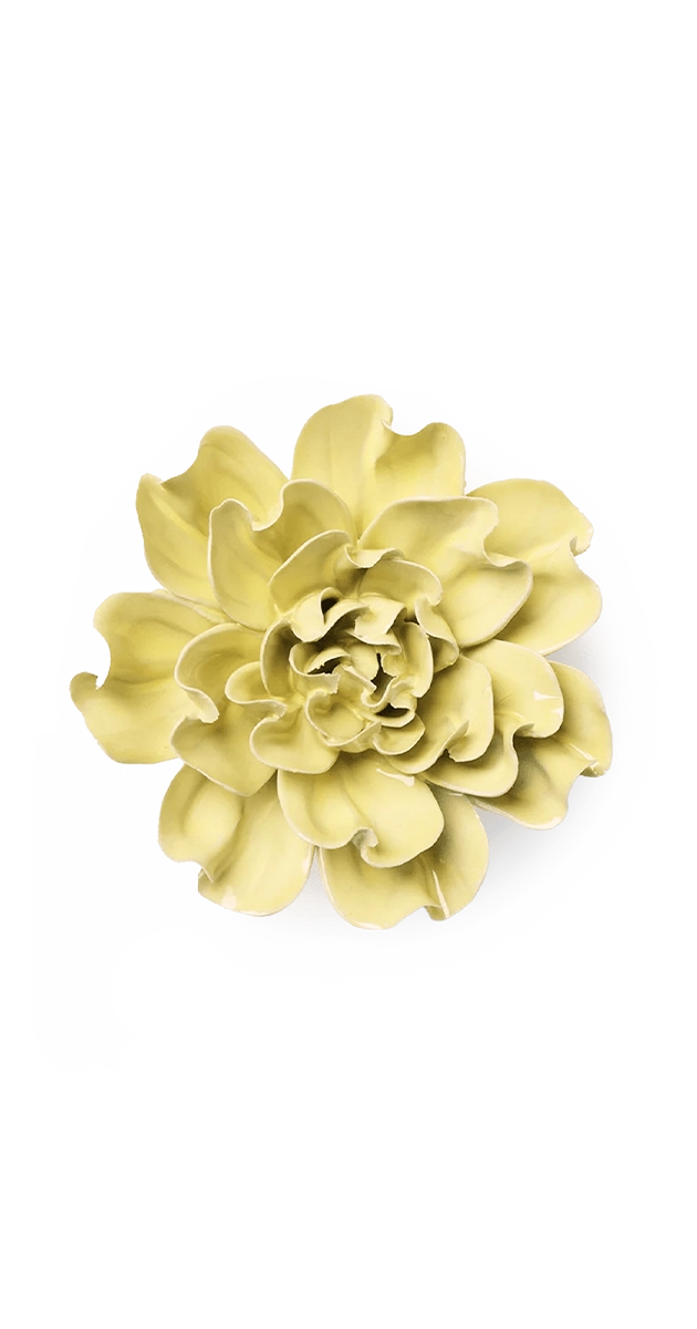 Lime Yellow - Larkspur - handmade by Chive Studio Toronto