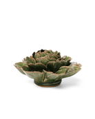 Avocado Green Rozella Peony ceramic flower — English Garden Collection — Designed by Chive Studio Toronto