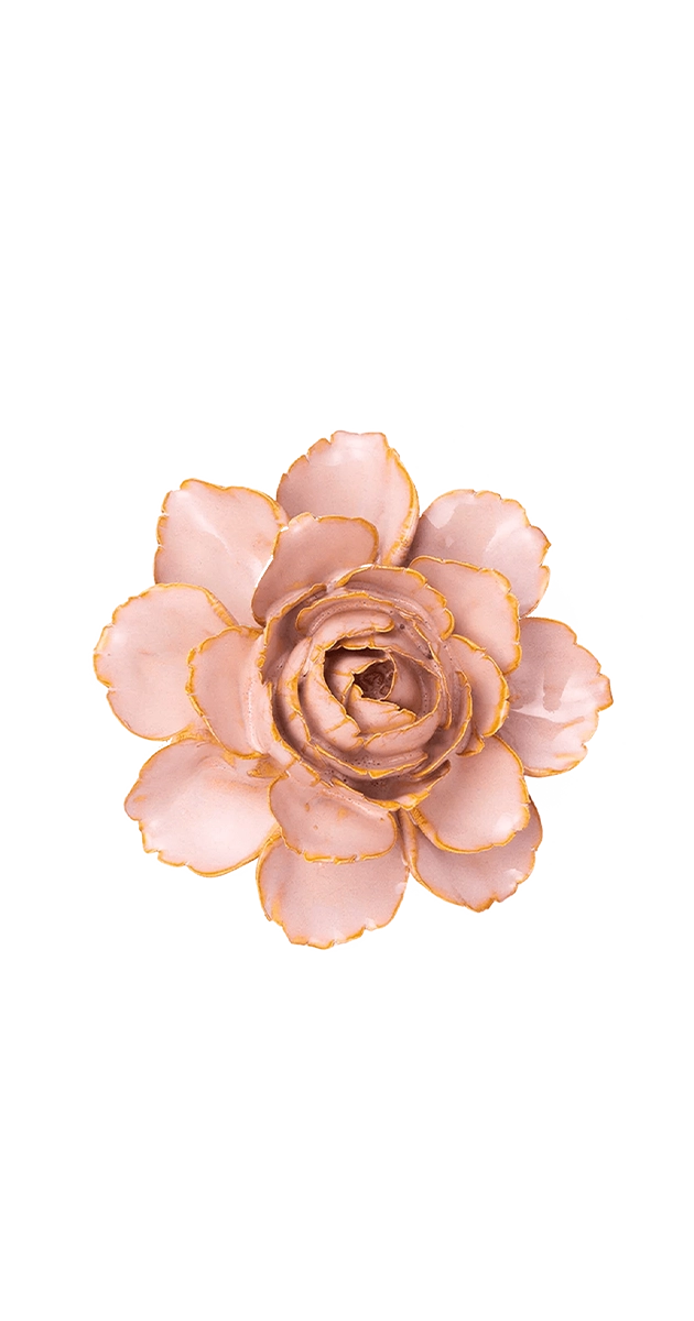 Rose Pink - Camellia - handmade by Chive Studio Toronto