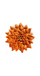 Orange - Autumn Azalea - handmade by Chive Studio Toronto