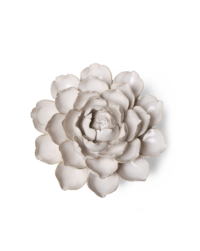 Large Wall Art — 6 Inch Ceramic Wall Flowers | Chive