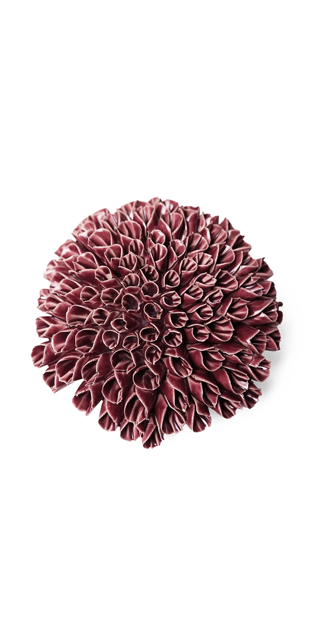 Purple - Large Anemone - handmade by Chive Studio Toronto