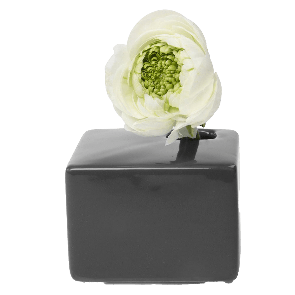 Cube Ceramic Flower Vase - Chive Ceramics Studio - Vases - Chive US