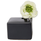 Cube Ceramic Flower Vase - Chive Ceramics Studio - Vases - Chive US