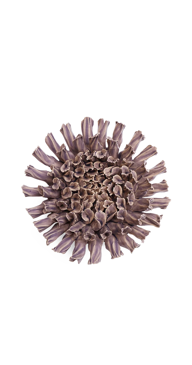 Lilac - Fractal - handmade by Chive Studio Toronto
