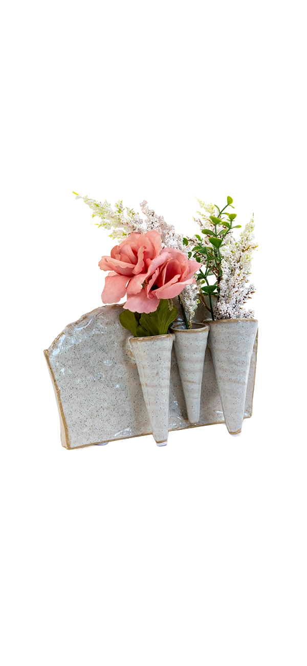 White - Lotus - handmade by Chive Studio Toronto