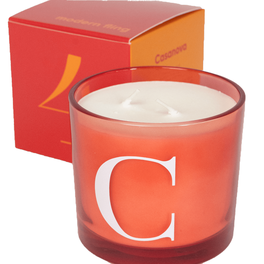 Casanova - Coconut & Soy Wax Blend Candle - Chive Ceramics Studio - Candles - Chive Ceramics Studio