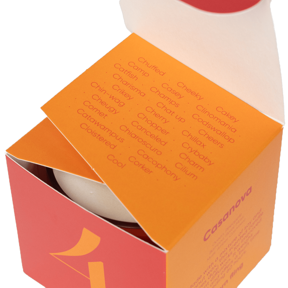 Casanova - Coconut & Soy Wax Blend Candle - Chive Ceramics Studio - Candles - Chive Ceramics Studio