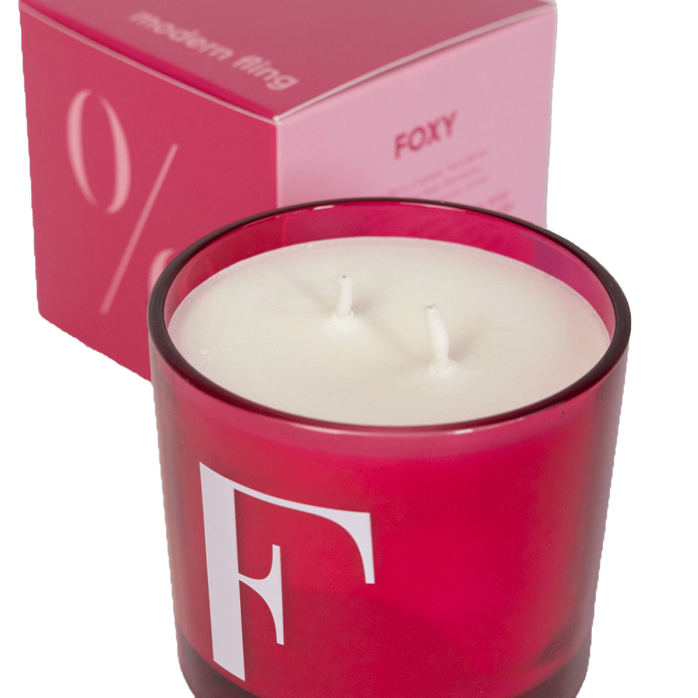 Foxy - Coconut & Soy Wax Blend Candle - Chive Ceramics Studio - Candles - Chive Ceramics Studio