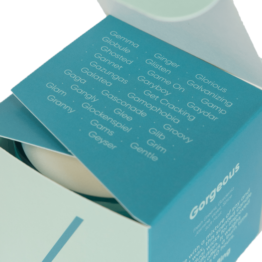 Gorgeous - Coconut & Soy Wax Blend Candle - Chive Ceramics Studio - Candles - Chive Ceramics Studio