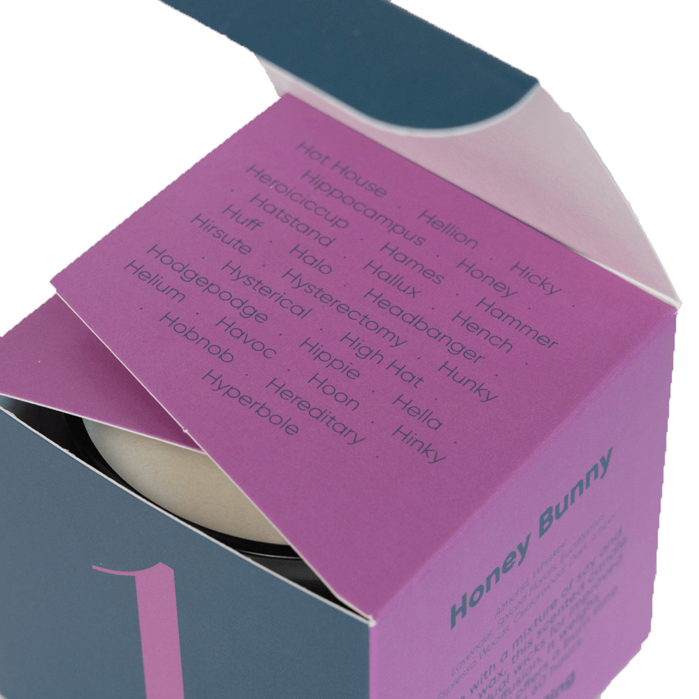 Honey Bunny - Coconut & Soy Wax Blend Candle - Chive Ceramics Studio - Candles - Chive Ceramics Studio