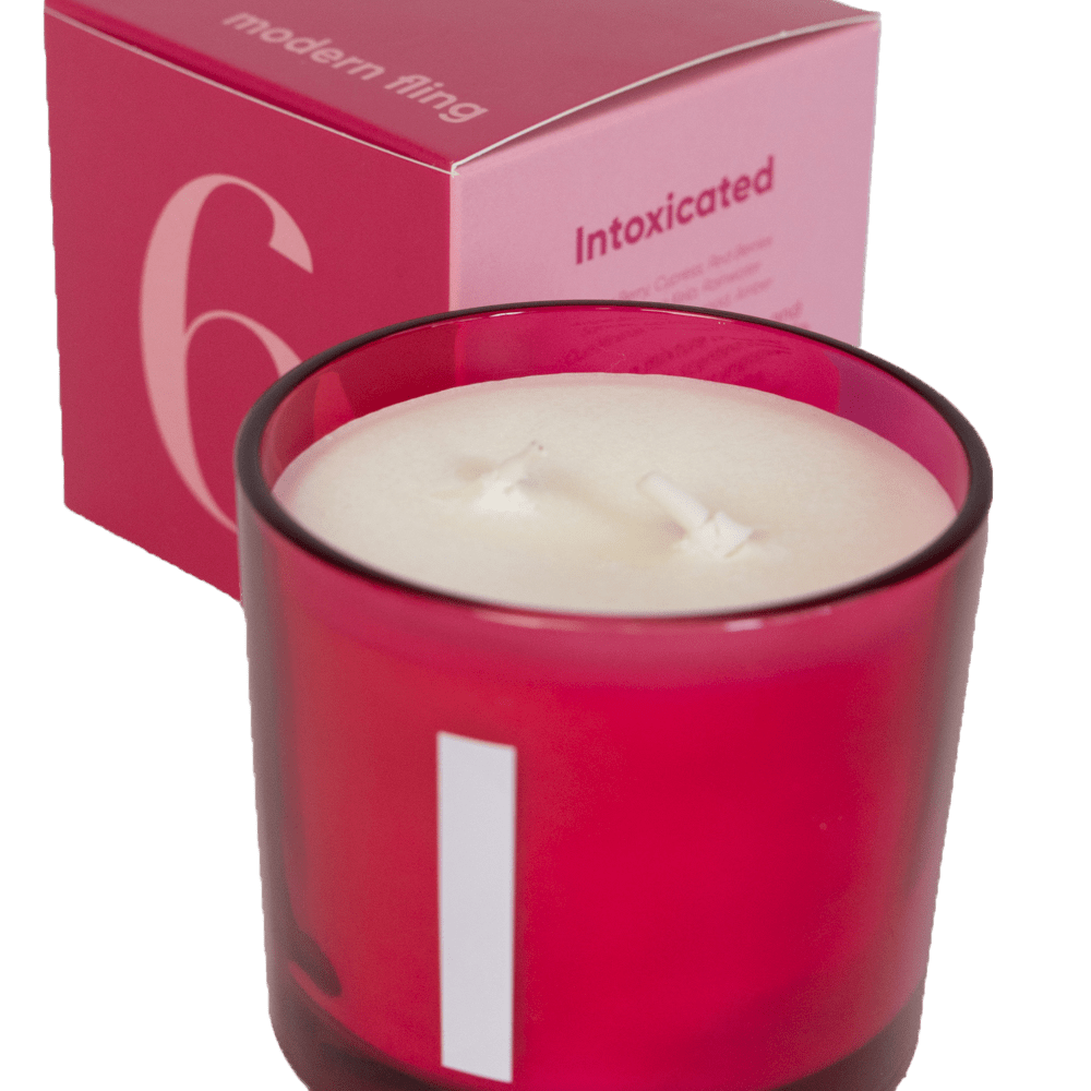 Intoxicated - Coconut & Soy Wax Blend Candle - Chive Ceramics Studio - Candles - Chive Ceramics Studio