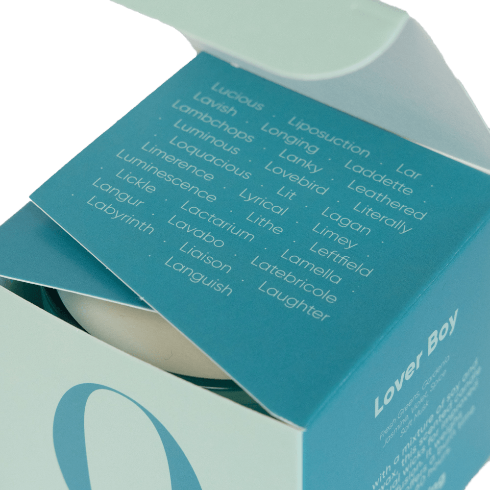 Lover Boy - Coconut & Soy Wax Blend Candle - Chive Ceramics Studio - Candles - Chive Ceramics Studio