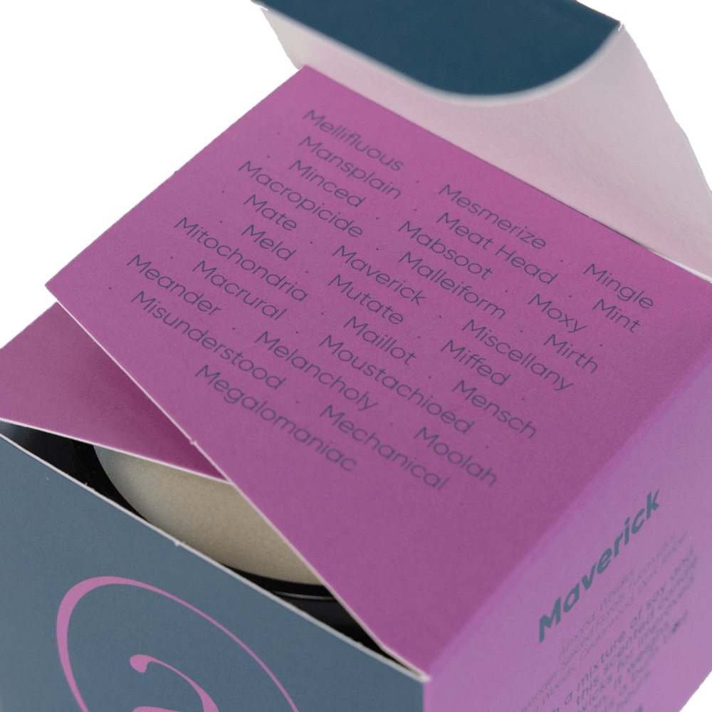 Maverick - Coconut & Soy Wax Blend Candle - Chive Ceramics Studio - Candles - Chive Ceramics Studio