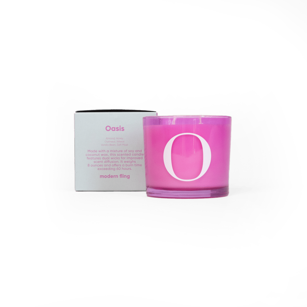 Oasis - Coconut & Soy Wax Blend Candle - Chive Ceramics Studio - Candles - Chive Ceramics Studio