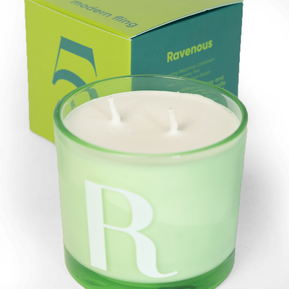 Ravenous - Coconut & Soy Wax Blend Candle - Chive Ceramics Studio - Candles - Chive Ceramics Studio